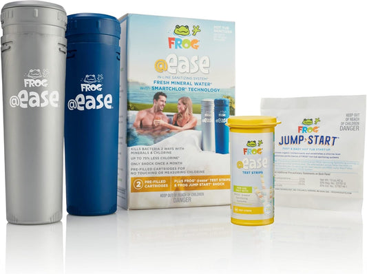 @ease Refresh Kit with SmartChlor™ inline - Contains 4 SmartChlor Inline, 1 mineral with: test strips, and JumpStart (12/cs)